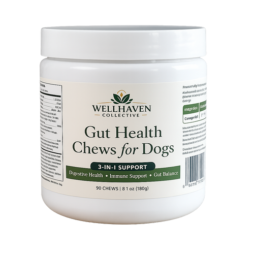 Gut-Itch Health Chews for Dogs 3-in-1 Digestive 60 Chews