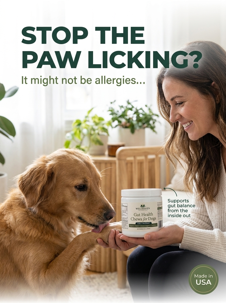 Gut-Itch Health Chews for Dogs 3-in-1 Digestive 60 Chews