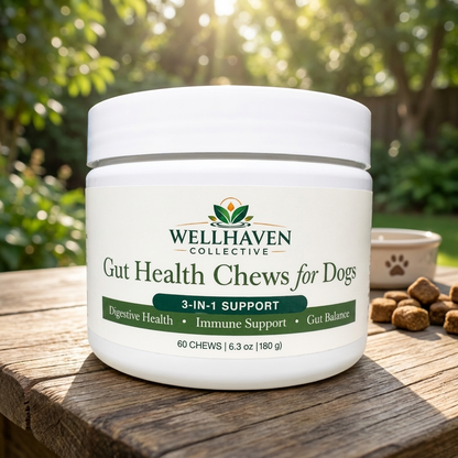 Gut Health Chews for Dogs 3-in-1 Digestive 60 Chews