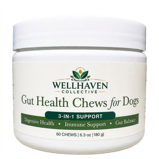 Gut Health Chews for Dogs 3-in-1 Digestive 60 Chews